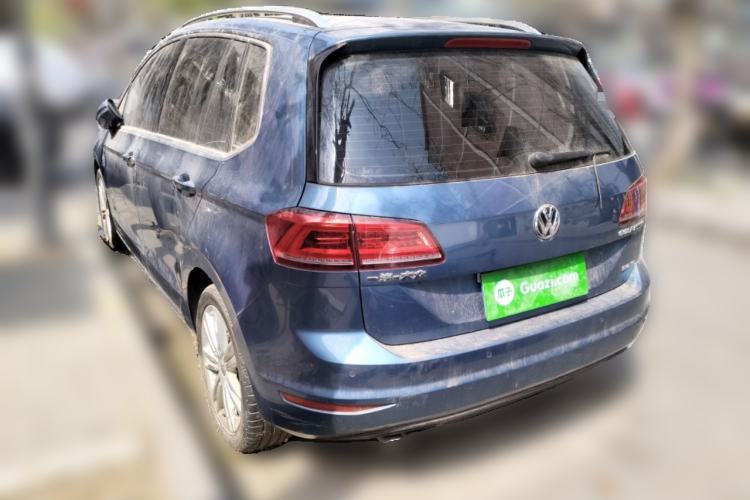 Used Volkswagen Golf Sportsvan 2016 230TSI Automatic Luxury Version Rear Left 45 Deg