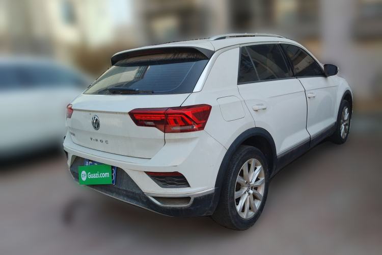 Used Volkswagen T-ROC 2019 230TSI DSG Two-Wheel-Drive Advanced Version China VI Standard Rear Right 45 Deg