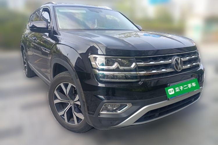 Used Volkswagen Teramont 2017 380TSI Four-Wheel Drive Luxury Edition Front Right 45 Deg