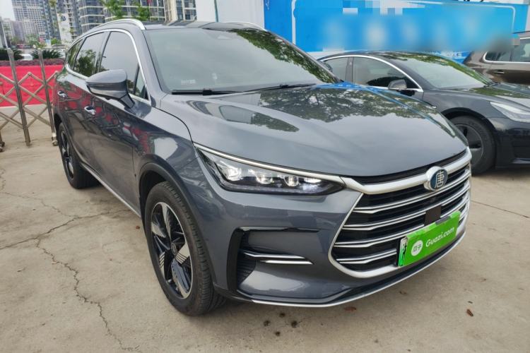 Used BYD Tang New Energy 2023 DM-i Champion Edition 112KM Prestige Model Front Right 45 Deg