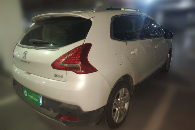 Used Peugeot 3008 2013 2.0L Automatic Trend Edition Rear Right 45 Deg