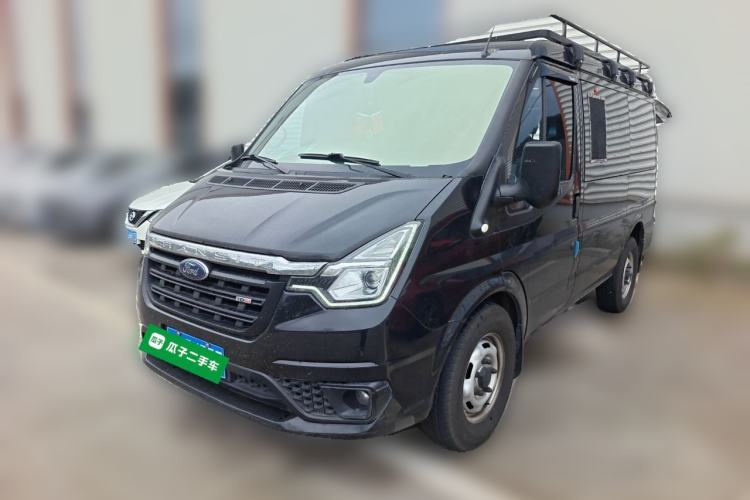Used Ford Transit Custom 2021 2.2T Manual Logistics Vehicle Pro Short Wheelbase 6-Seater Low Roof China VI Standard