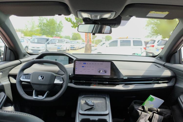 Used CHANGAN CS55PLUS PHEV 2025 Smart New Blue Whale 125km Battleship Edition Center Console