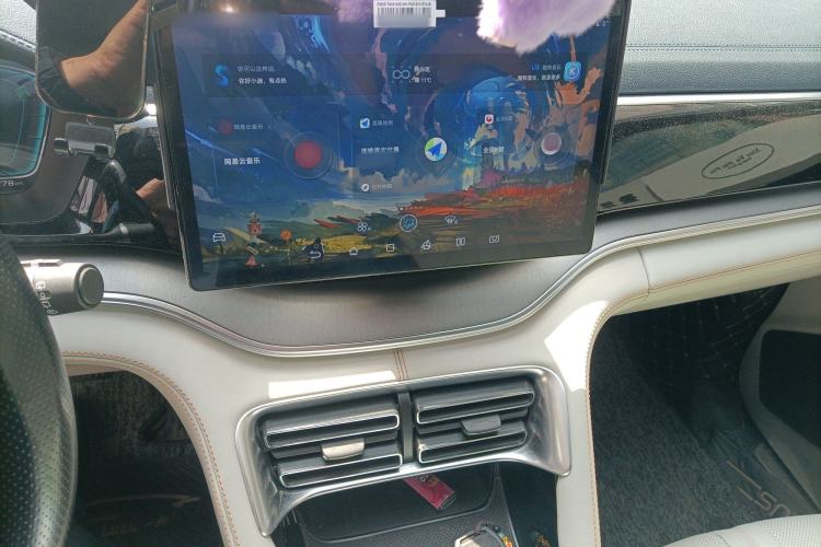 Used BYD Song PLUS New Energy 2021 DM-i 110KM Flagship PLUS Audio And AC Panel