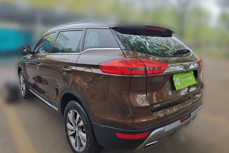 Used Geely Auto Emgrand X7 Sport 2016 1.8TD Automatic All-Wheel-Drive ZhiZun Edition Rear Left 45 Deg