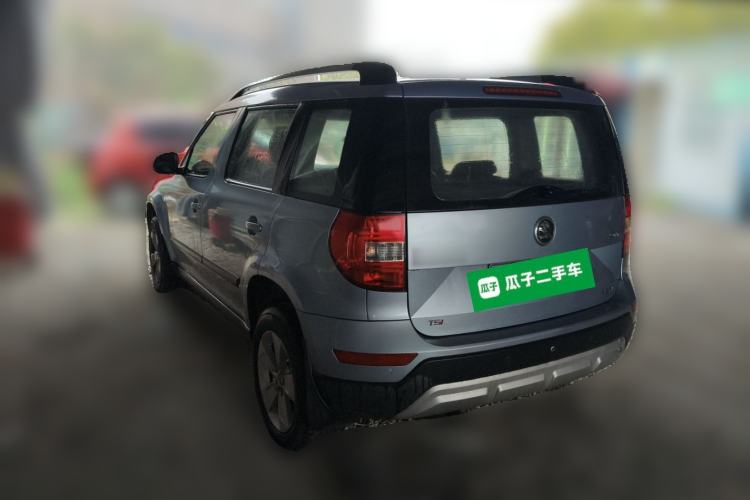 Used Skoda Yeti 2014 1.4TSI DSG Explorer Edition Rear Left 45 Deg