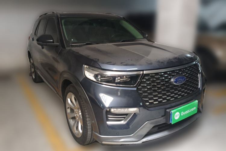 Used Ford Explorer 2020 EcoBoost 285 4x4 Platinum Edition 7-Seater Front Right 45 Deg