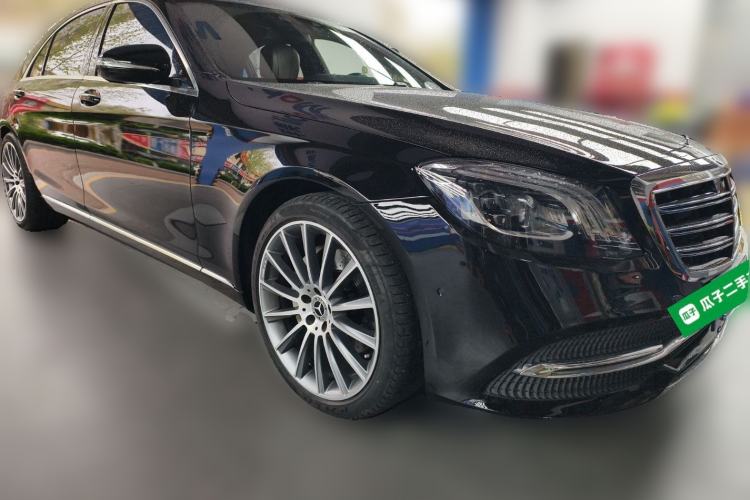 Used Mercedes-Benz S-Class 2014 S 320 L Business Model Front Right 45 Deg