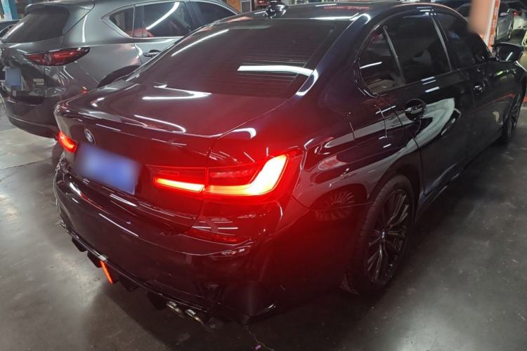 Used BMW 3 Series 2021 Facelifted 325Li M Sport Night Edition Package Rear Right 45 Deg