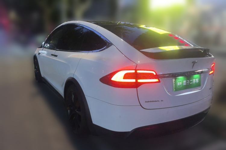 Used Tesla Model X 2016 X 90D Rear Left 45 Deg