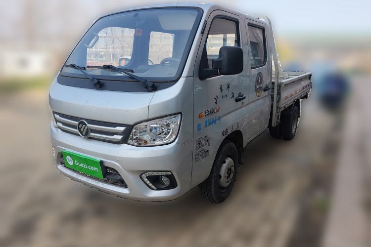 Used Foton Xiangling M 2018 1.5L Non-Load-Bearing Double-Cab with Dual Rear Tires (Cargo Version) DAM15L
