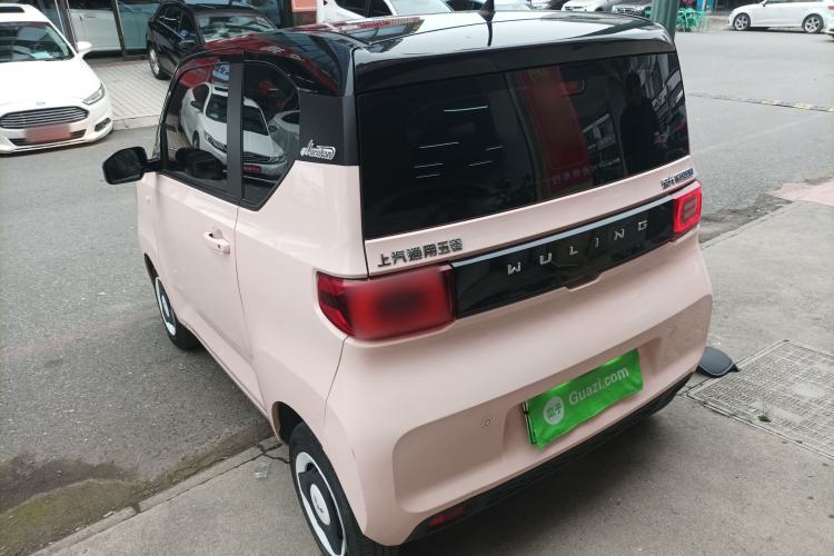 Used Wuling Hongguang MINIEV 2021 Macaron Premium Model – Lithium Iron Phosphate Rear Left 45 Deg