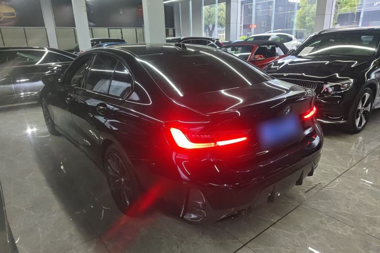 Used BMW 3 Series 2024 325i M Sport Night Edition Package Rear Left 45 Deg