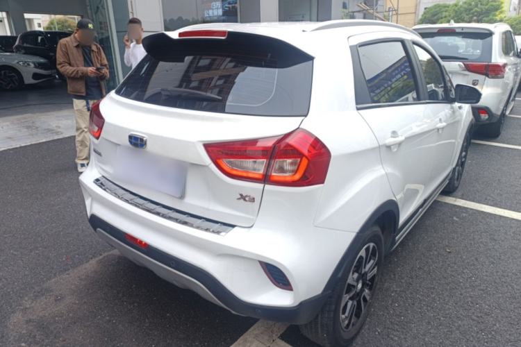 Used Geely Auto Vision X3 2017 1.5L Automatic Elite Model Rear Right 45 Deg