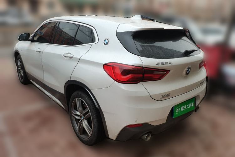 Used BMW X2 2020 sDrive25i Leading Model M Sport Package Rear Left 45 Deg