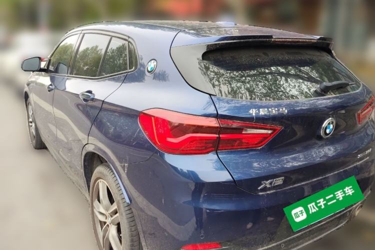 Used BMW X2 2020 sDrive25i Leading Model M Sport Package Rear Left 45 Deg