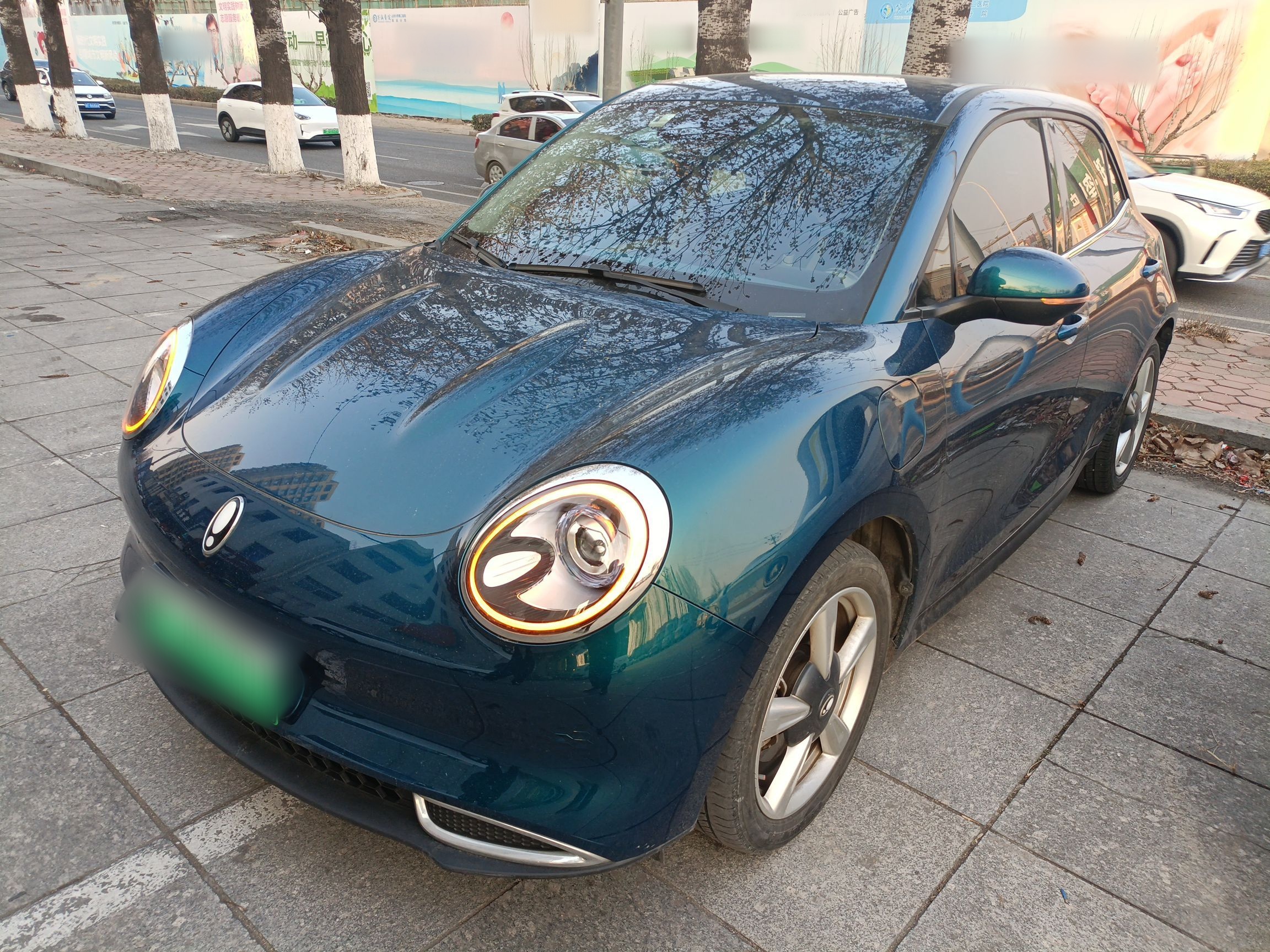 تحت مقدمة السيارة