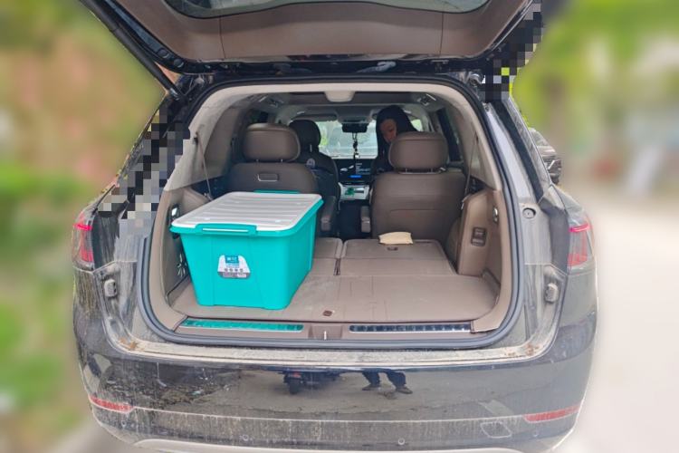 Used Hima AITO M9 2024 Range-Extended Ultra Version 42 kWh 6-Seater Model Trunk