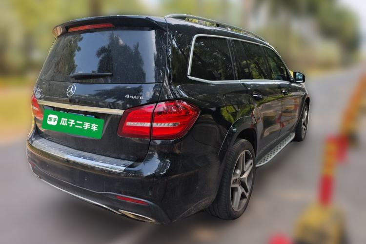 Used Mercedes-Benz GLS 2017 GLS 400 4MATIC Luxury Model Rear Right 45 Deg