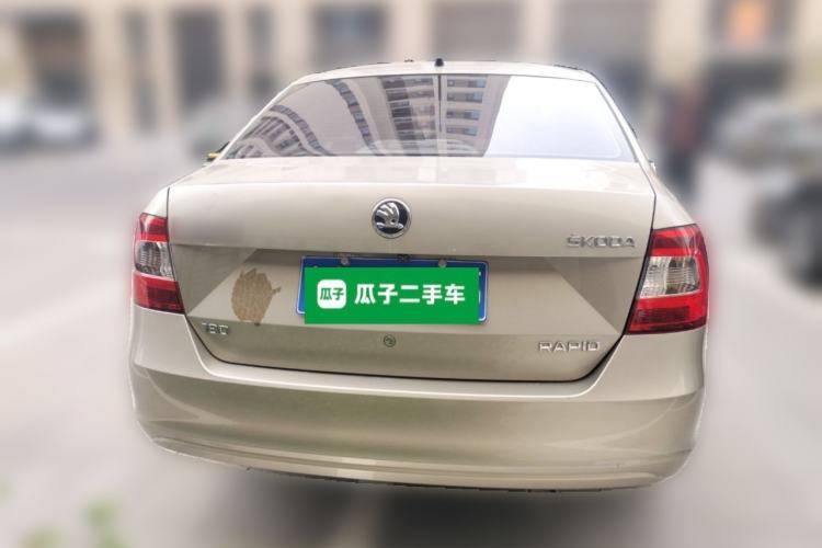 Used Skoda Rapid 2016 1.6L Manual Front-Wheel-Drive Version Rear