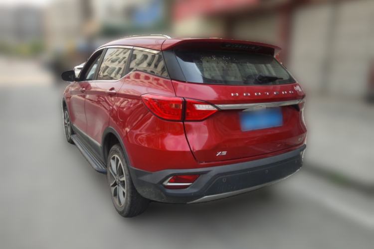 Used Hanteng X5 2018 1.5T Manual Elite Edition Rear Left 45 Deg