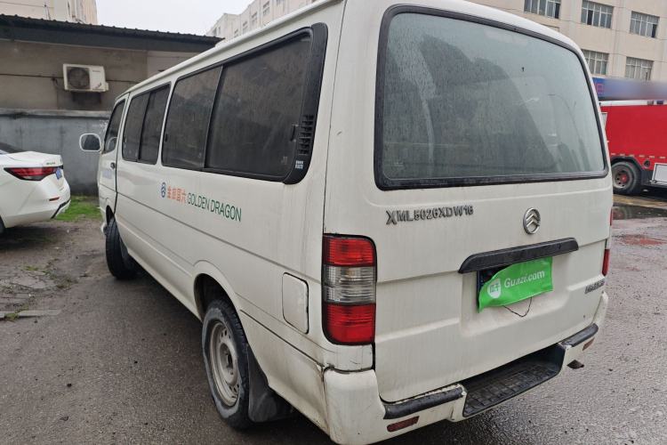 Used Golden Dragon Hiace 2021 1.8L Gasoline Version Long Wheelbase Low Roof – LJ4A18Q6 Rear Left 45 Deg