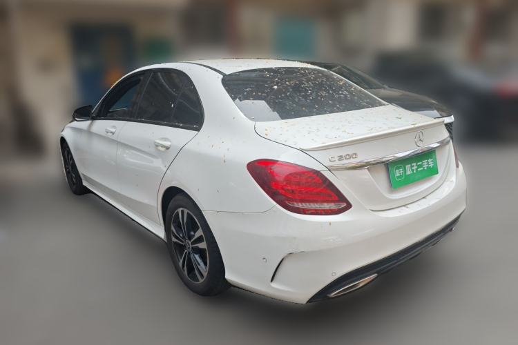 Used Mercedes-Benz C-Class 2017 Restyled C 200 Sport Edition Rear Left 45 Deg