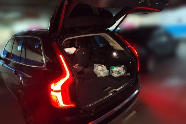 Used Volvo XC90 2020 T6 Zhiya Luxury 7-Seater Trunk