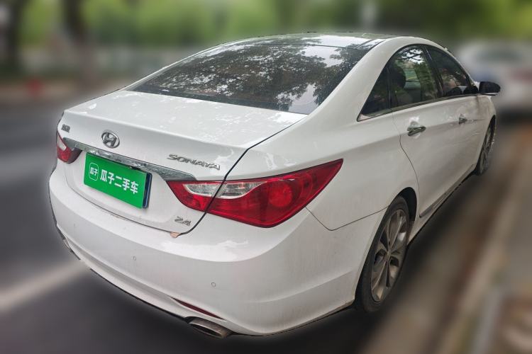 Used Hyundai Sonata 2014 2.4L Automatic Luxury Version China V Standard Rear Right 45 Deg