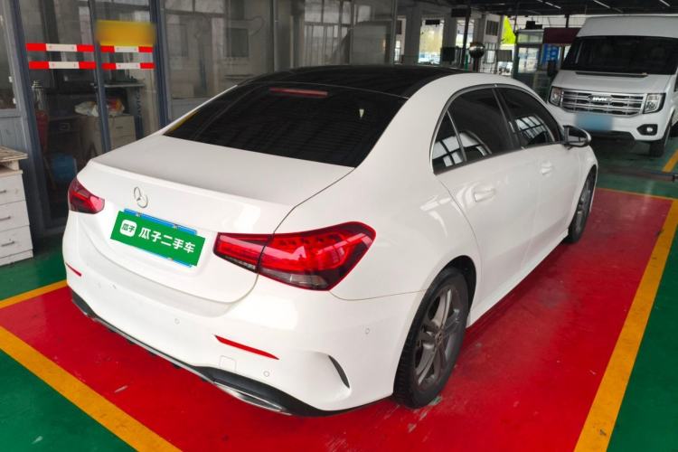 Used Mercedes-Benz A-Class 2020 Second Facelift A 180 L Sport Sedan Rear Right 45 Deg