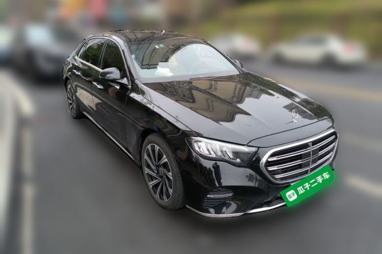 Used Mercedes-Benz E-Class 2024 E 300 L Luxury Model Front Right 45 Deg