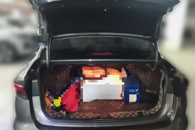 Used Geely Auto Emgrand 2022 4th Generation 1.5L CVT Flagship Model Trunk