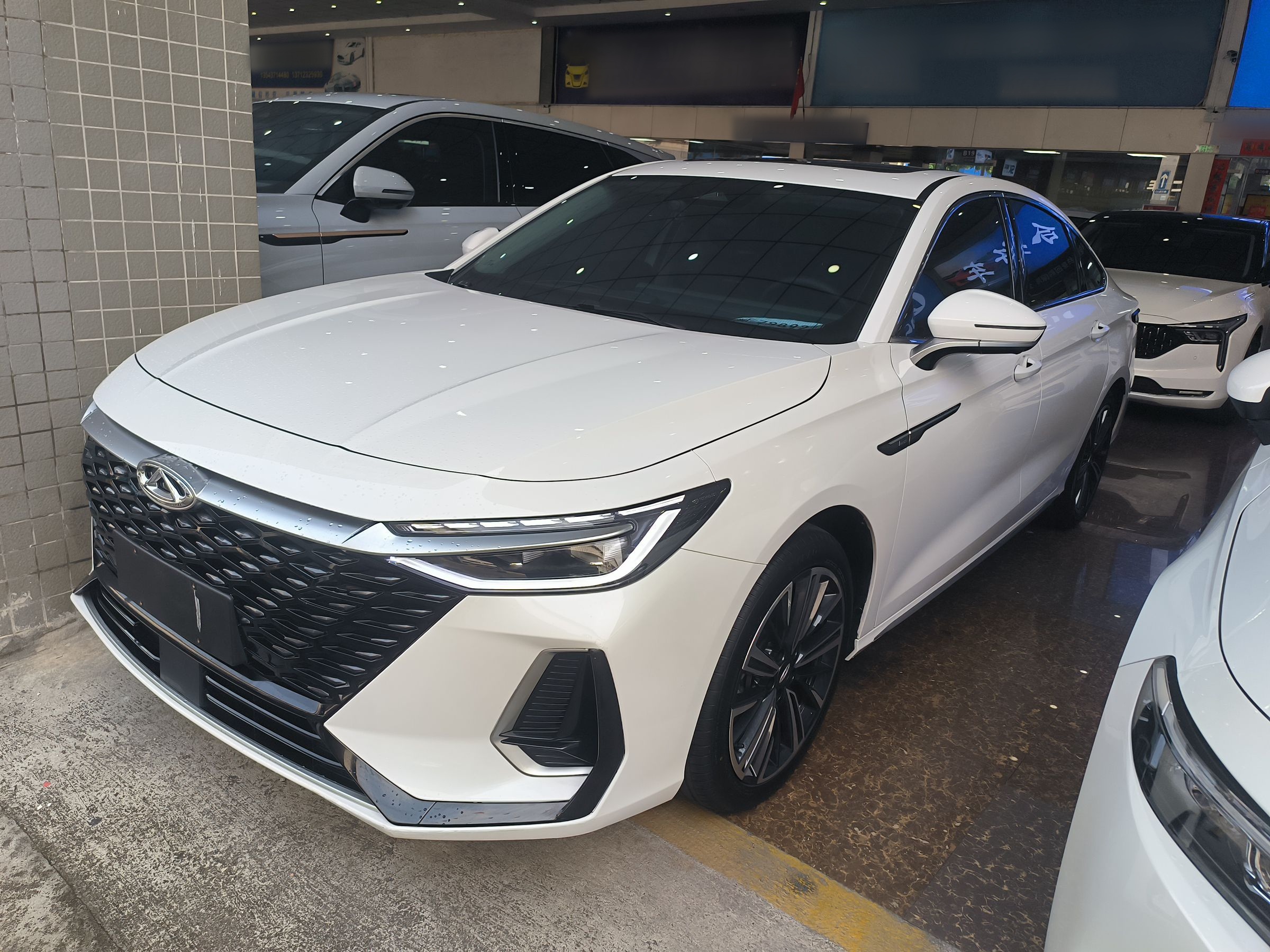 تحت مقدمة السيارة