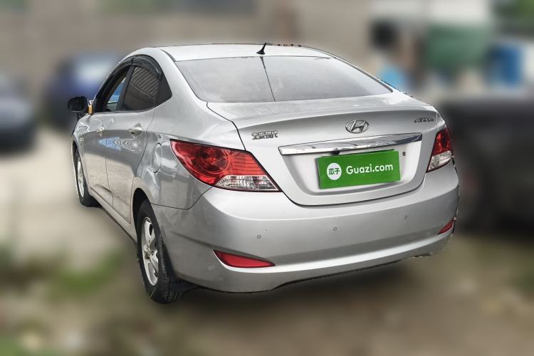Used Hyundai Verna (older generation) 2010 Sedan 1.4L Automatic Fashionable GT Model Rear Left 45 Deg