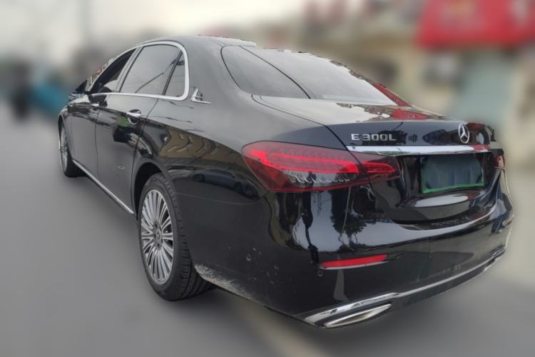 Used Mercedes-Benz E-Class 2021 E 300 L Luxury Model Rear Left 45 Deg