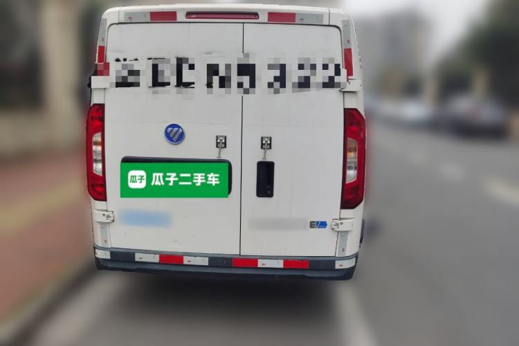 Used Foton Intelligent Blue Elf E7 2023 Pure Electric Van Flat Roof 2 Seats CATL 46.36 kWh Rear