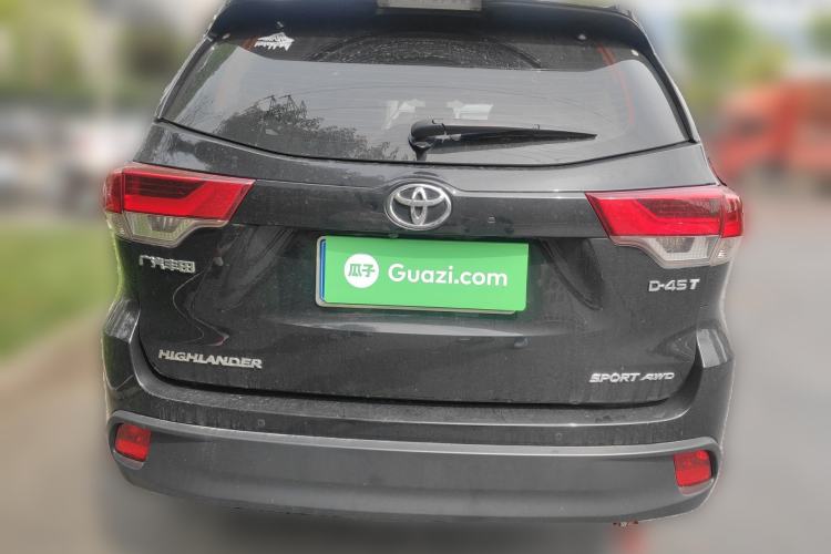 Used Toyota Highlander 2018 2.0T Four-Wheel Drive Prestige Version 7 Seats China VI Standard Rear