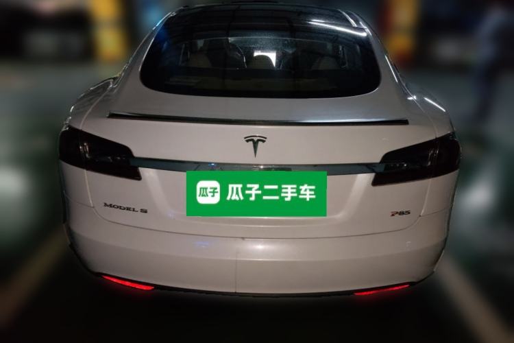 Used Tesla Model S 2014 S P85 Rear