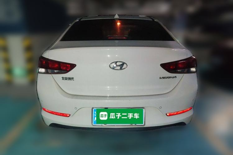 Used Hyundai Verna (new generation) 2016 1.4L Automatic Cool Edition GLS Rear