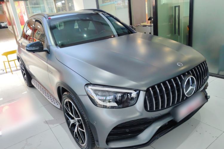 Used Mercedes-Benz GLC AMG 2022 AMG GLC 43 4MATIC Front Right 45 Deg