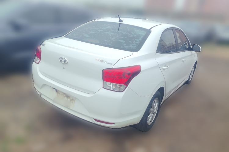 Used Hyundai Verna (older generation) 2017 1.4L Manual Colorful Skyroof Version China V Standard Rear Right 45 Deg