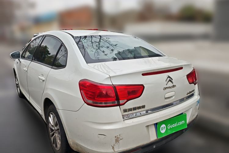 Used Citroen C-Quatre 2016 Classic Sedan 1.6L Manual CNG Rear Left 45 Deg