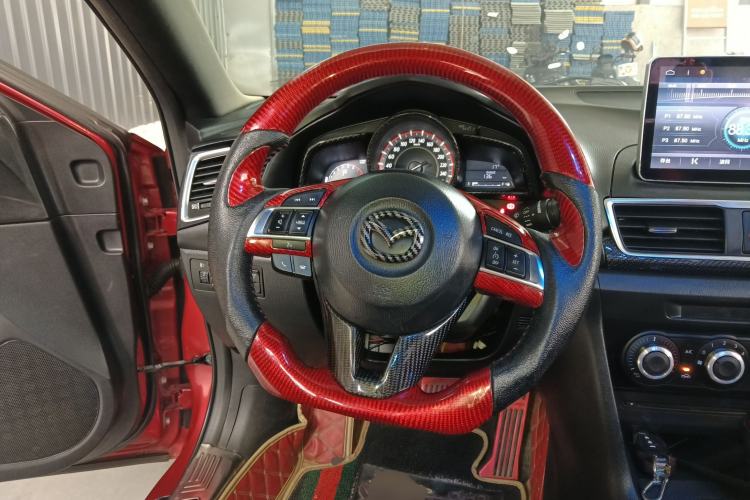 Used Mazda 3 Axela 2016 Sedan 1.5L Automatic Comfort Model Steering Wheel