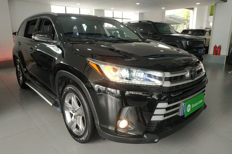 Used Toyota Highlander 2018 2.0T Four-Wheel Drive Luxury Version 7 Seats China VI Standard
