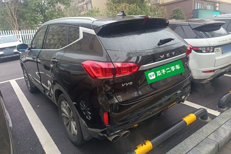Used Wey VV6 2018 2.0T Two-Wheel Drive Flagship Version China V Standard