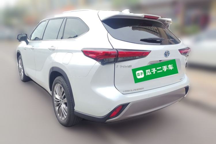 Used Toyota Highlander 2022 Dual-Engine 2.5L Four-Wheel Drive Prestige Version 7 Seats Rear Left 45 Deg