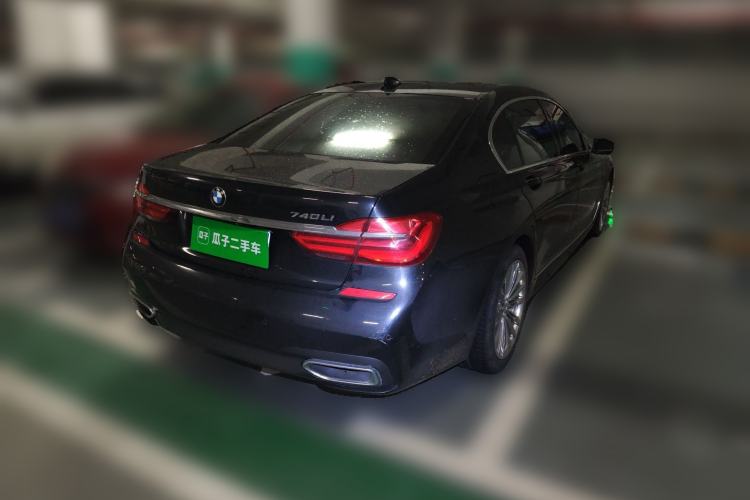 Used BMW 7 Series 2018 730Li Luxury Edition M Sport Package Rear Right 45 Deg