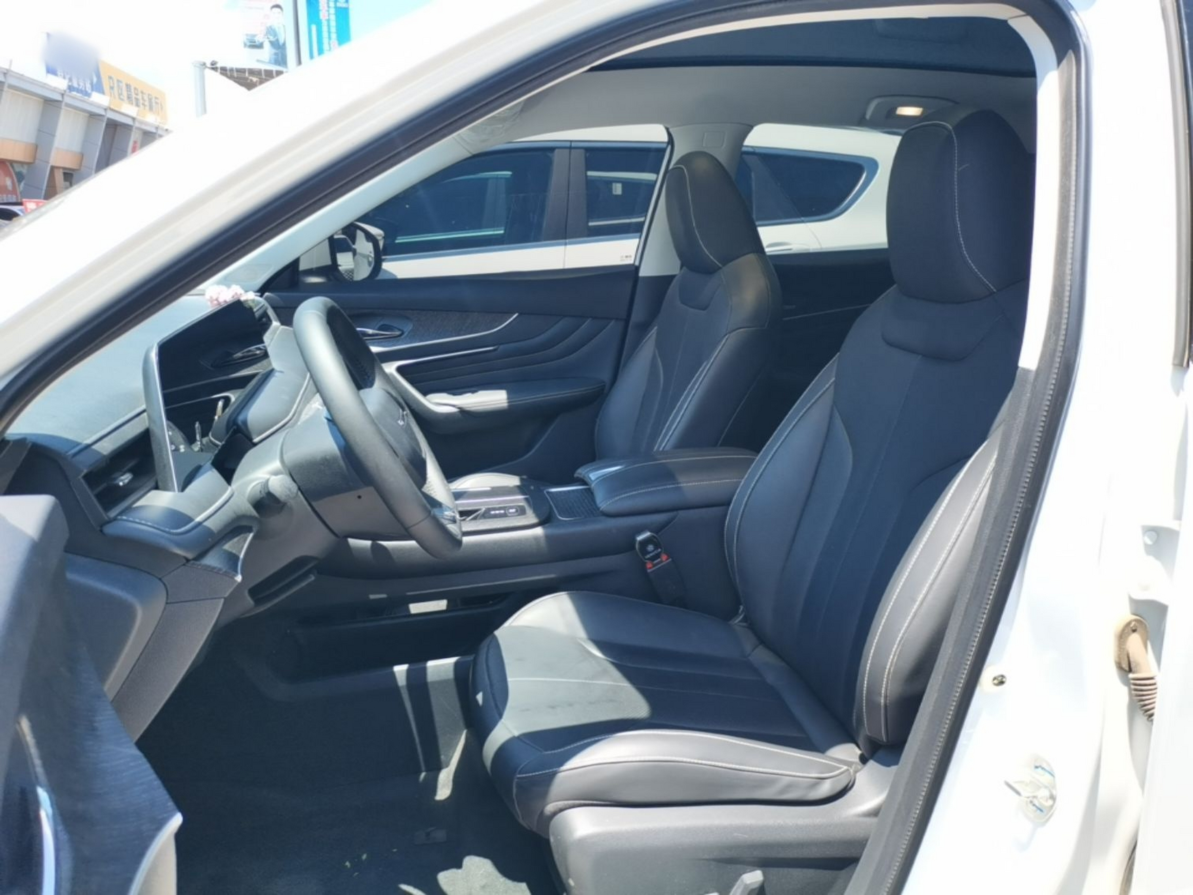 Avant de la voiture