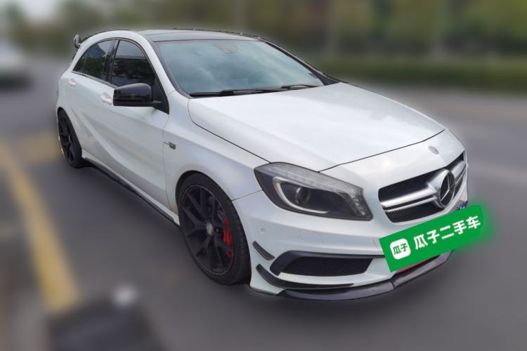Used Mercedes-Benz A AMG 2014 AMG A 45 4MATIC Front Right 45 Deg