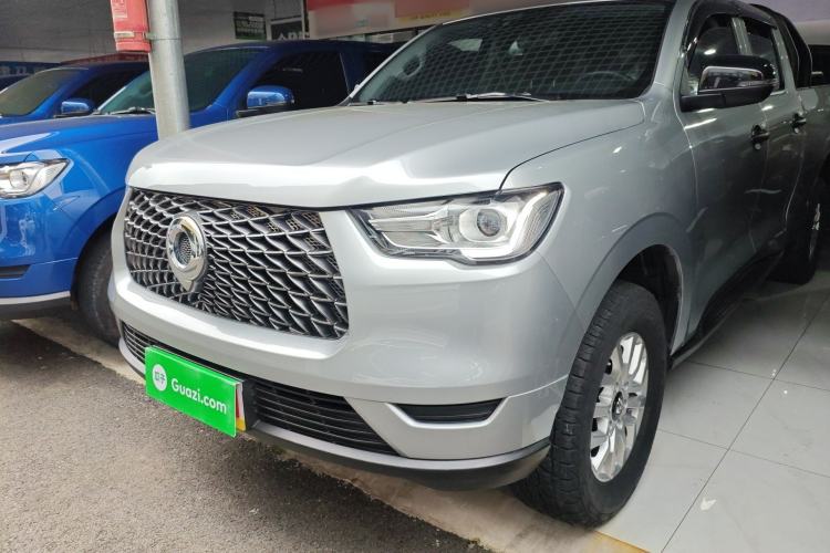 Used Great Wall Poer 2020 2.0T Commercial Version Automatic Diesel 4x4 Elite Long-Box GW4D20M
